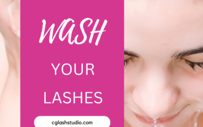 Wash Your Eyelash Extensions
