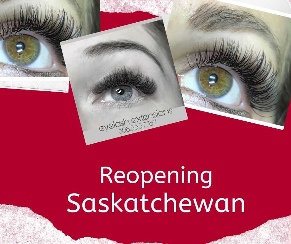 When will Lash Artists Open in Saskatchewan?