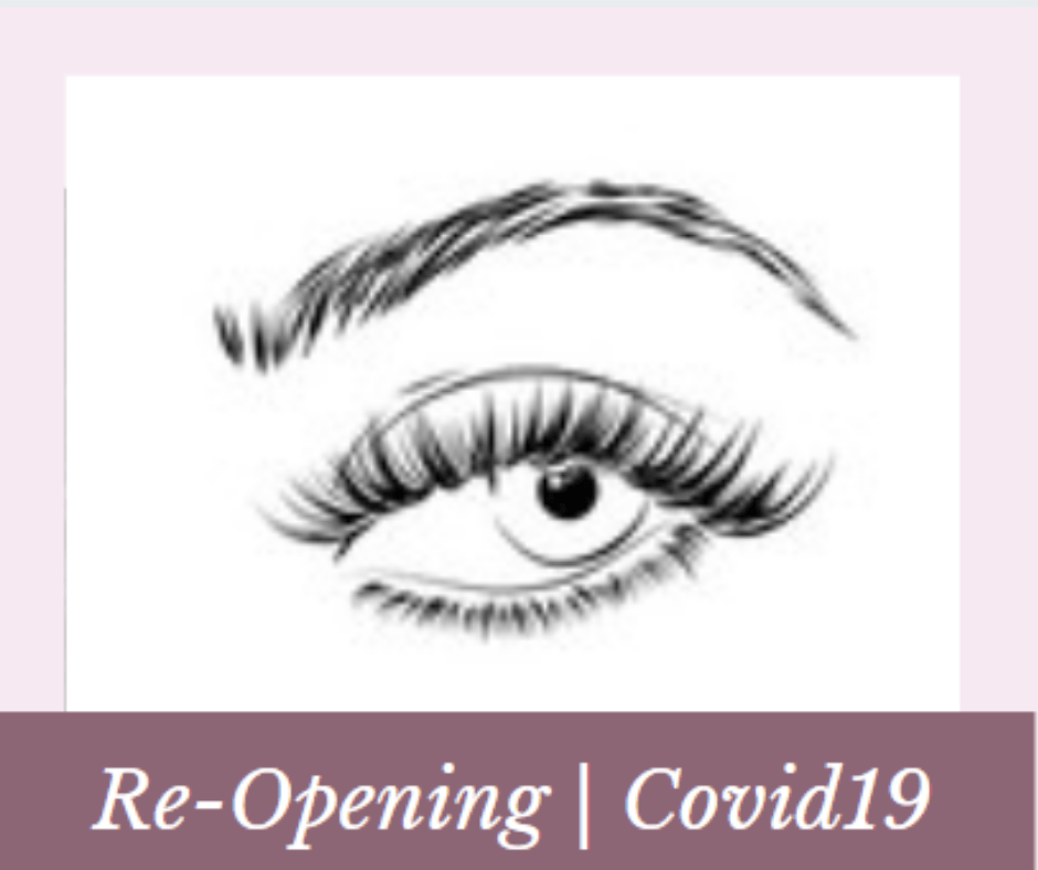 Eyelash Extensions – Saskatchewan Reopening – Phase 3 Covid19
