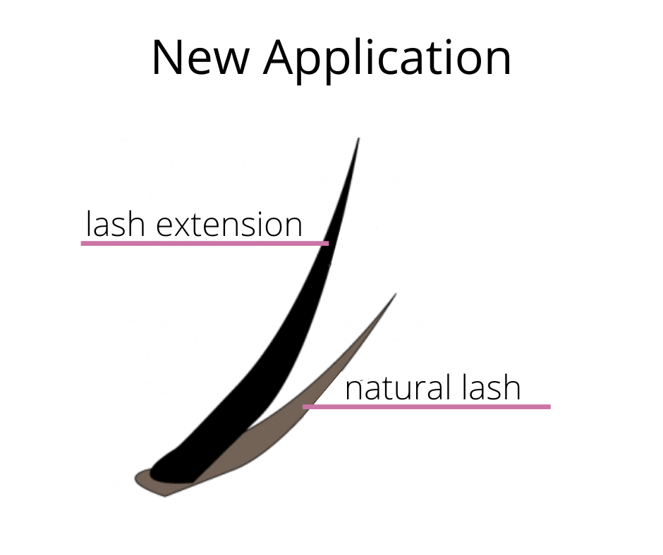 Lash Extensions Don't Fall Off - New Application | cg lash studio