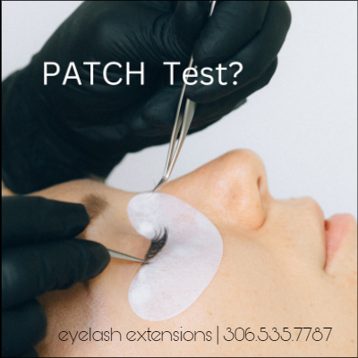 Patch Test - Allergies Eyelash Extensions - featured image - cg lash studio, regina sk