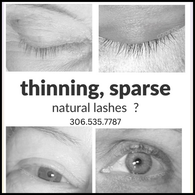 Natural Lashes thin and sparse - featured image - cg lash studio regina sk.