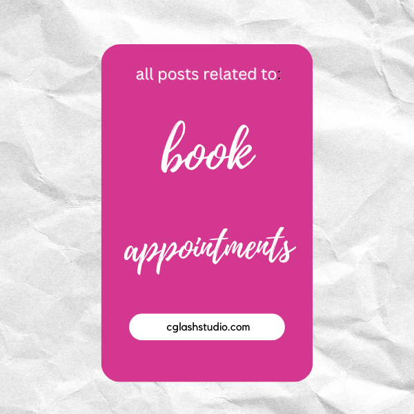 Book an Appointment - All Related Posts | Cg Lash Studio, Regina Sk